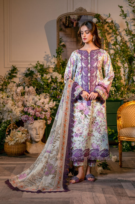 FLORA LAWN 03PC COLLECTION