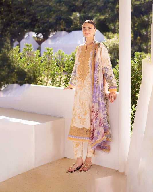 FLORA LAWN 03PC COLLECTION