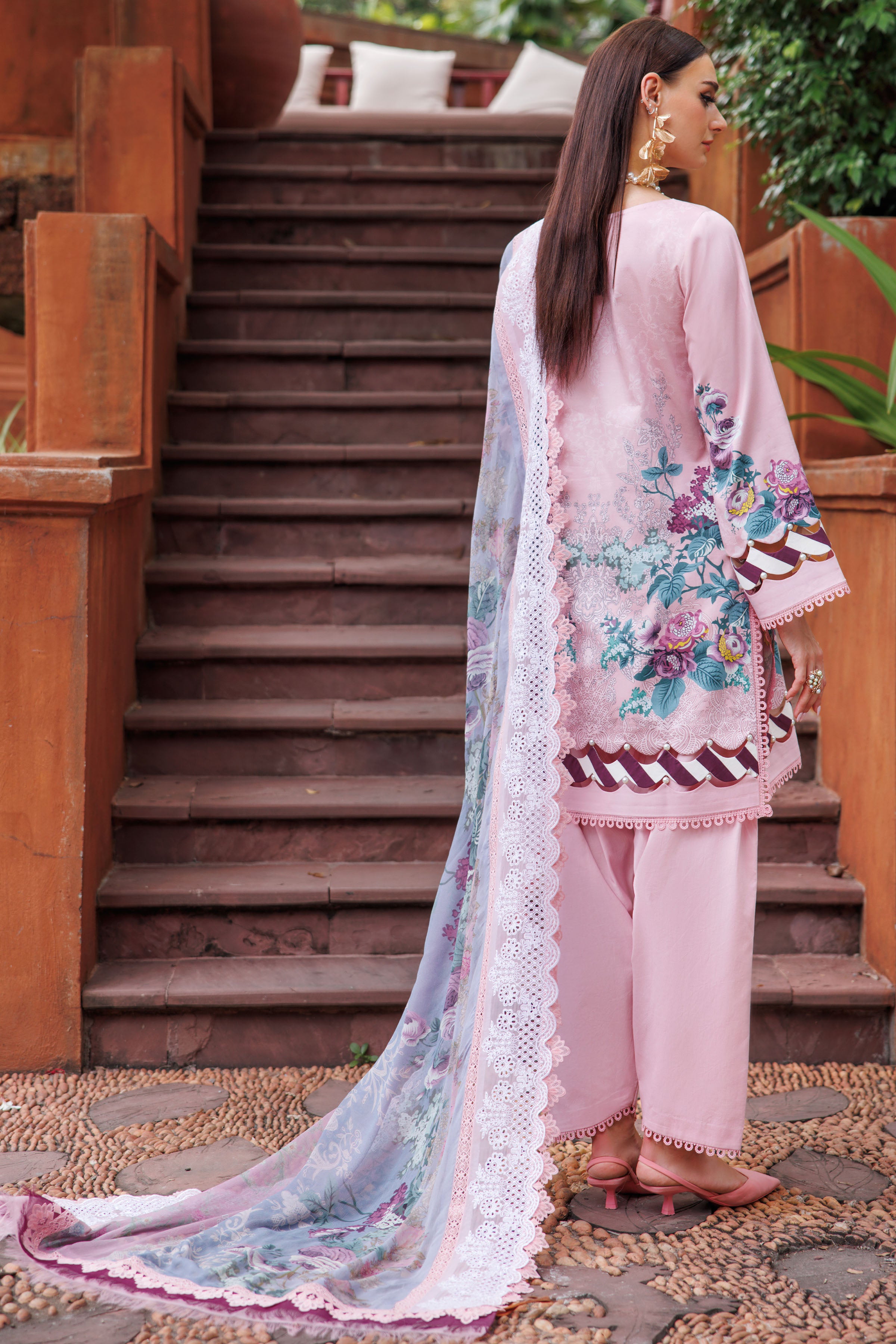 Adaa By Mahnoor Unstitched Festive Collection - Jade