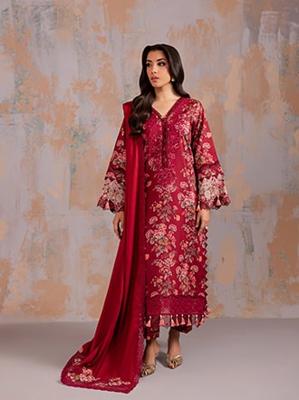 Flora Linen Shawl Collection