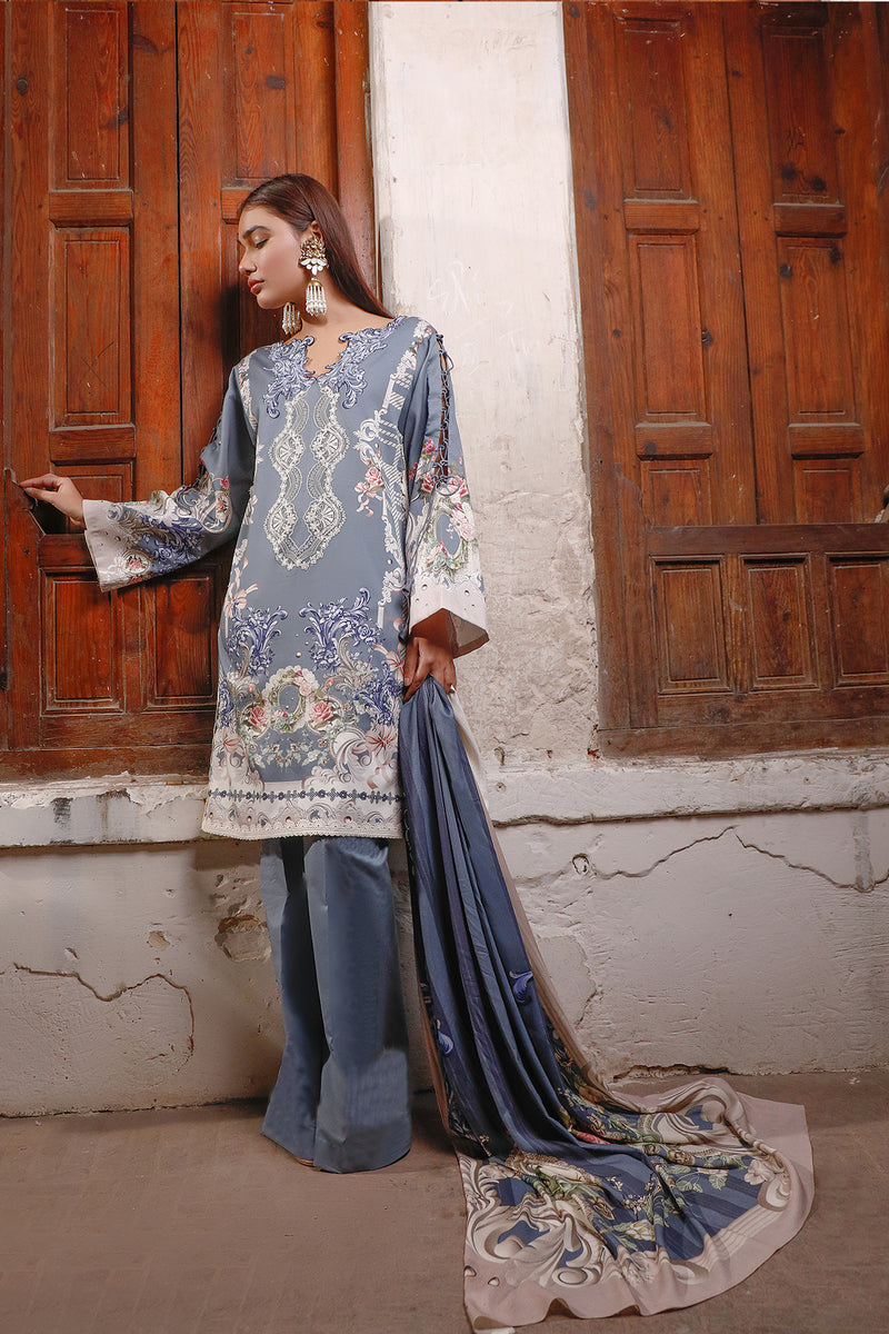 2 PCS-SHIRT & DUPATTA